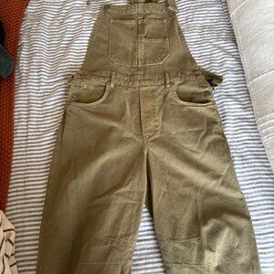 We The Free Good Luck Barrel Overalls